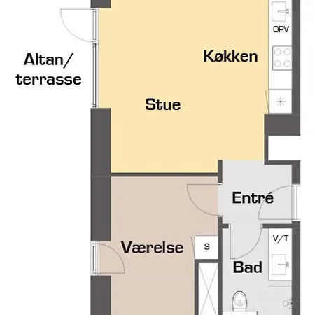 Great 1-Bed W Balcony By Odense Harbour Apartment Exterior photo